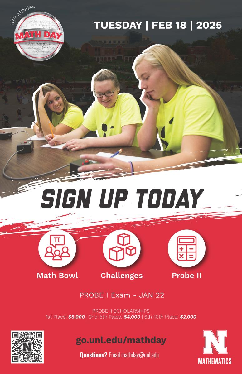 2025 Math Day Poster