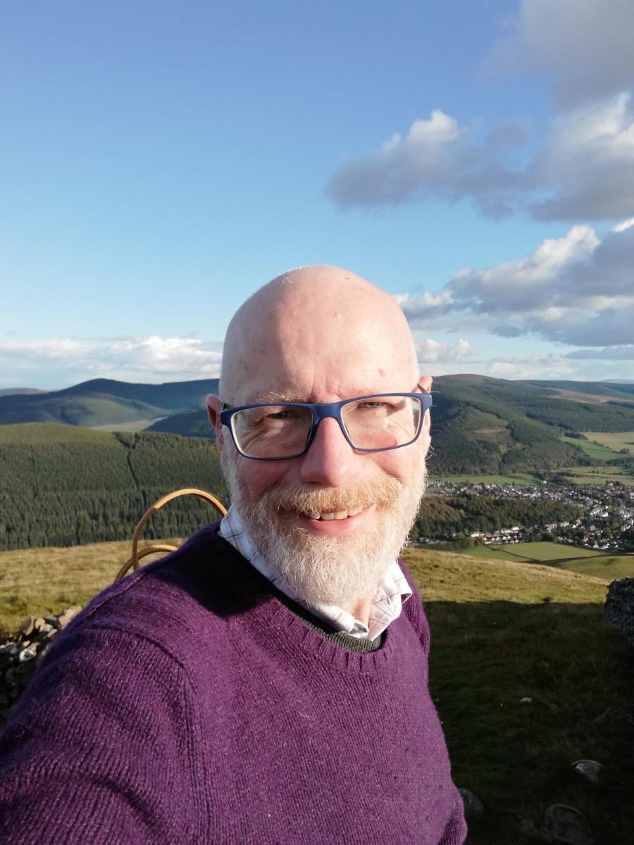 selfie of orr in scotland