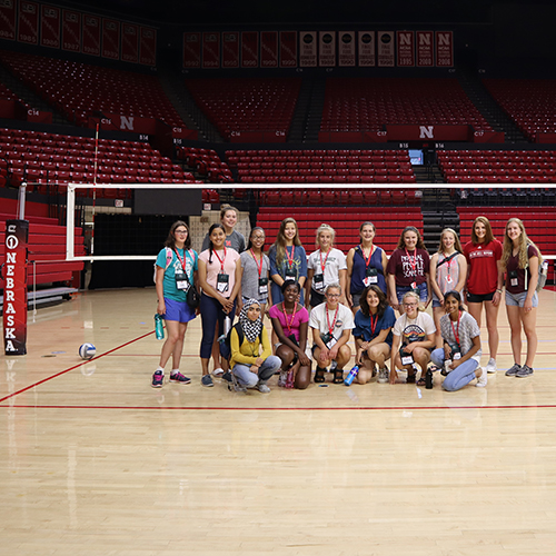 AGAM group photo at Devaney Sports Center