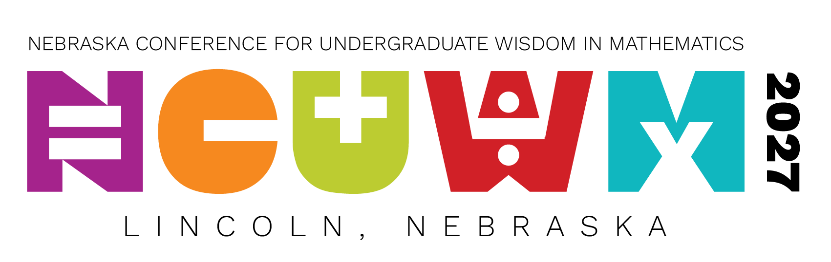 NCUWM logo with colorful stylized letters in purple, orange, green, red, and blue.