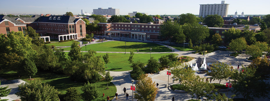 Aerial of campus