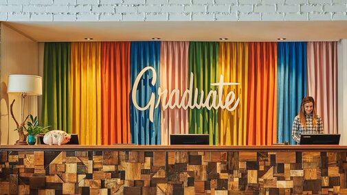 Graduate Hotel lobby